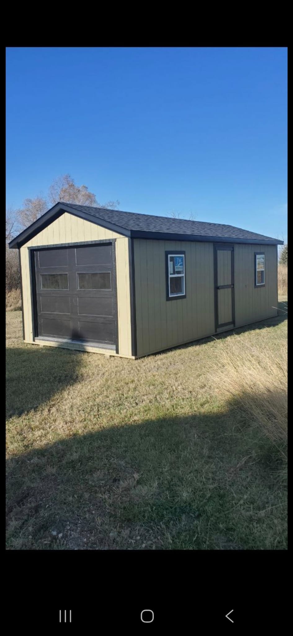 Garage with Roll-up Door
